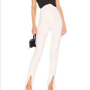 NBD audri pants front slit